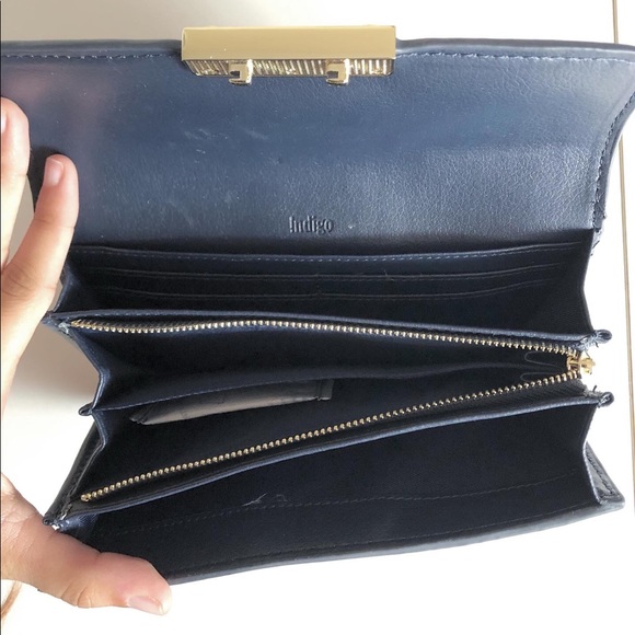 Blue wallet from Indigo - Picture 4 of 5